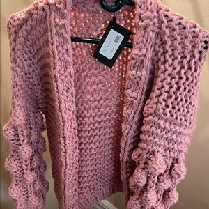 Magnificent nwt popcorn sweater
